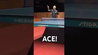 How to serve an ACE in table tennis!
