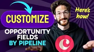 How to CUSTOMIZE OPPORTUNITY FIELDS by PIPELINE in Copper CRM (Step by Step)