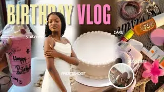 BIRTHDAY VLOG| solo dates, photoshoot, beach date| gabbyjenaee