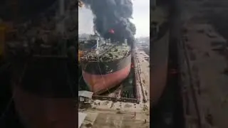 Oil #tankership  is #fire  #shorts