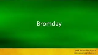 Pronunciation of the word(s) 