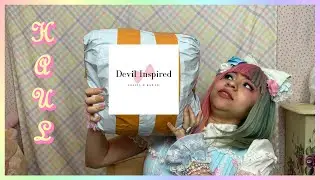 &hearts; Huge Devil Inspired Lolita Fashion Haul &hearts;