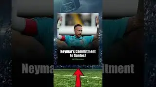 Neymar Stays: Contract Extended with Santos! #Shorts