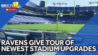 Ravens give tour of newest stadium upgrades