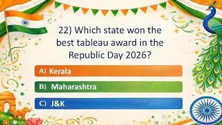 🇮🇳 Republic day Quiz🔥Can you score 30/30?? GK Quiz -5