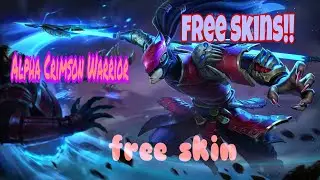 Now, we can get Alpha's free skin Crimson Warrior. Thank you Moonton!!!. Skill Effects