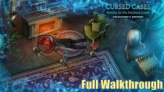 Let's Play - Cursed Cases - Murder at the Maybard Estate - Full Walkthrough