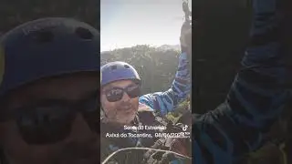 Voo Livre em Parapente. Serra do Estrondo, Junho/2024.