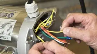 Elite Motors - Stainless Steel C-Face Boat Lift Motor - 110v Wiring