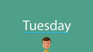 How to say Tuesday