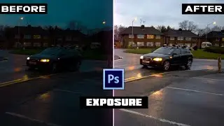 Exposure in Adobe Photoshop | Colour Correction using Exposure and Gamma in Photoshop | Class 19