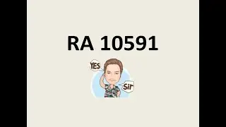 RA 10591 - LAW ON FIREARMS