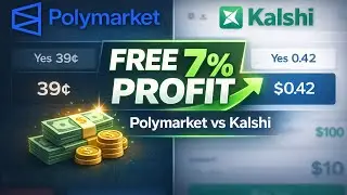 Cross-Platform arbitrage between Polymarket and Kalshi