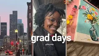 days in the life of a phd student | first week of classes, creativity, and ~reflections~