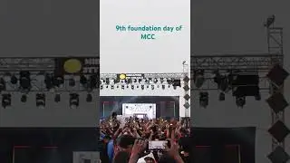 9th foundation day of MCC ❤️.  #youtubeshorts #youtube #youtuber #midnaporecitycollege