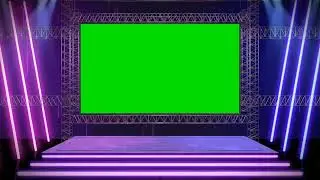 Stage Green Screen Background Video // Stage Background Animation //VK ANIMATION VFX