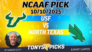 Ставки и прогнозы на матч студенческого футбола USF против North Texas, 7-я неделя, 10.10.25 | Ni...
