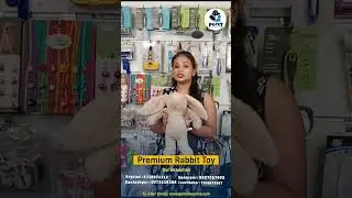 The Trixie Rabbit Plush Toy for Dogs