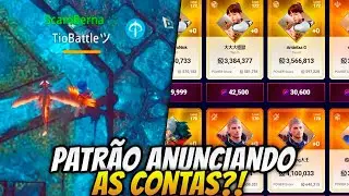 PATR&Atilde;O VENDENDO AS CONTAS DO MIRINHA? 👀🌹 | MIR4
