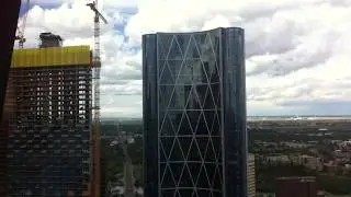 Calgary Tower Observation Deck View - 50th Anniversary (1968-2018)
