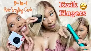 NEW PRODUCT ALERT‼️🤩| KWIK FINGERS 3-in-1 Hair Styling Comb