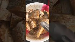 Grilled Croaker fish
