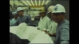 Apollo 1 crew at Downey - 1966 Nasa footages ( No sound )