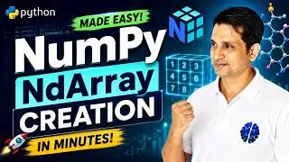 NumPy NdArray Creation made easy