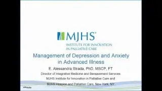Assessment and Management of Anxiety and Depression in Advanced Illness