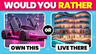 Would You Rather...? LUXURY LIFE Edition 💎🏰✨
