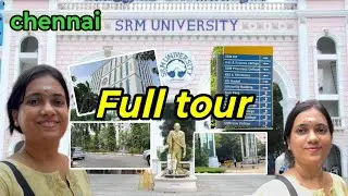 SRM University Campus Temple PG Hostel Library Complete information/Full tour inside SRM Campus 