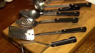 Sears Maid of Honor Kitchen Utensils from 1958 | Restoring the Bakelite Handles Safely