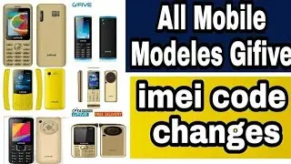Gifive All Mobiles imei code change All Gifive_Qmobiles_Etachi_Hmobiles_Nokia_China All mobile imei