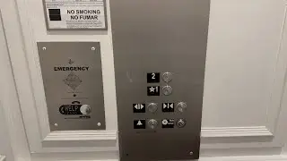 OTIS Black Button (mod.) Hydraulic Elevator @ Morse Office Condominium, Winter Park, Florida