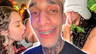 ELA ME BEIJOU NA FRENTE DO NAMORADO PASSANDO CANTADAS NO ROLE UNIVERSITARIO