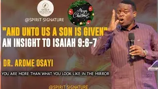 WHY WE NEED TO ENTER INTO SONSHIP/ APOSTLE AROME OSAYI, #apostlearomeosayi