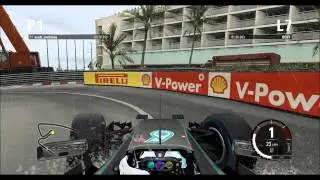 F1 2015: Monaco wet hotlap + setup