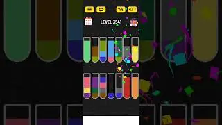 Water sort puzzle - Level 3541 #watersortpuzzle #solution #puzzle #level #gaming #games #level3541