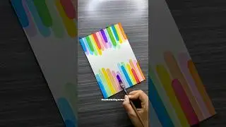 Fun and easy lettering artwork! #shorts #calligraphy #lettering #handlettering #art #artwork
