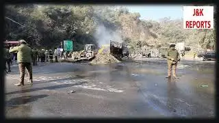 4 terror.ists have been killed in an encounter in Jmu.7 AK-47 rifles,1 M4 rifle, 3 Pistols recovered