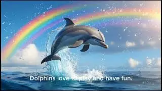🐬 10 Fun Facts About Dolphins for Kids | Learn Amazing Dolphin Facts 🌊