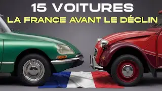 L'histoire de la France moderne à travers 15 voitures inoubliables