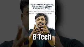 Space Science Technology is also studied in IIT 😮😮 #shorts #jeemains2024 #jee2024 #iitjee #iit #j...