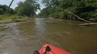 Kayak On The Blue River