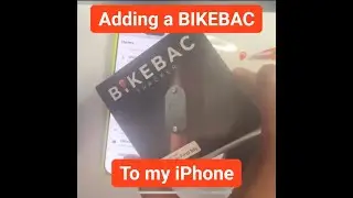 Adding BIKEBAC Tracker to my iPhone Find My APP #Bikebac #addmotor #StreetStrider
