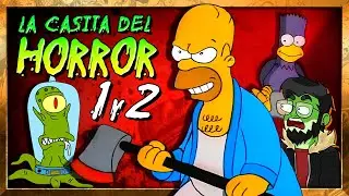 ¡Homero está Loco! | La Casita del Horror 1 y 2 🎃 LOS SIMPSON