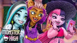 Monster High BFF Moments! w/ Draculaura, Clawdeen, & Frankie | Monster High