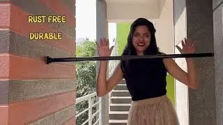 No Drill multipurpose curtain rod from Amazon | Best Amazon  Home Find