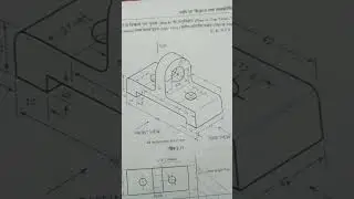 orthographic projection||polytechnic first semester||engineering drawing