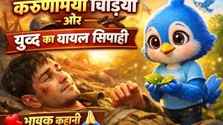 करुणामयी चिड़िया और युद्ध का घायल सिपाही